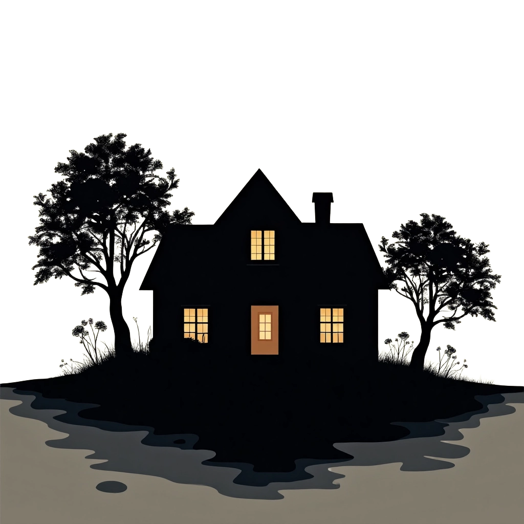 Mysterious House in the Dark